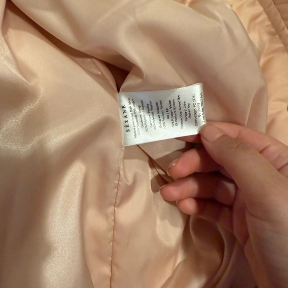 Sezane Richie Coat in Pink - Picture 3 of 5